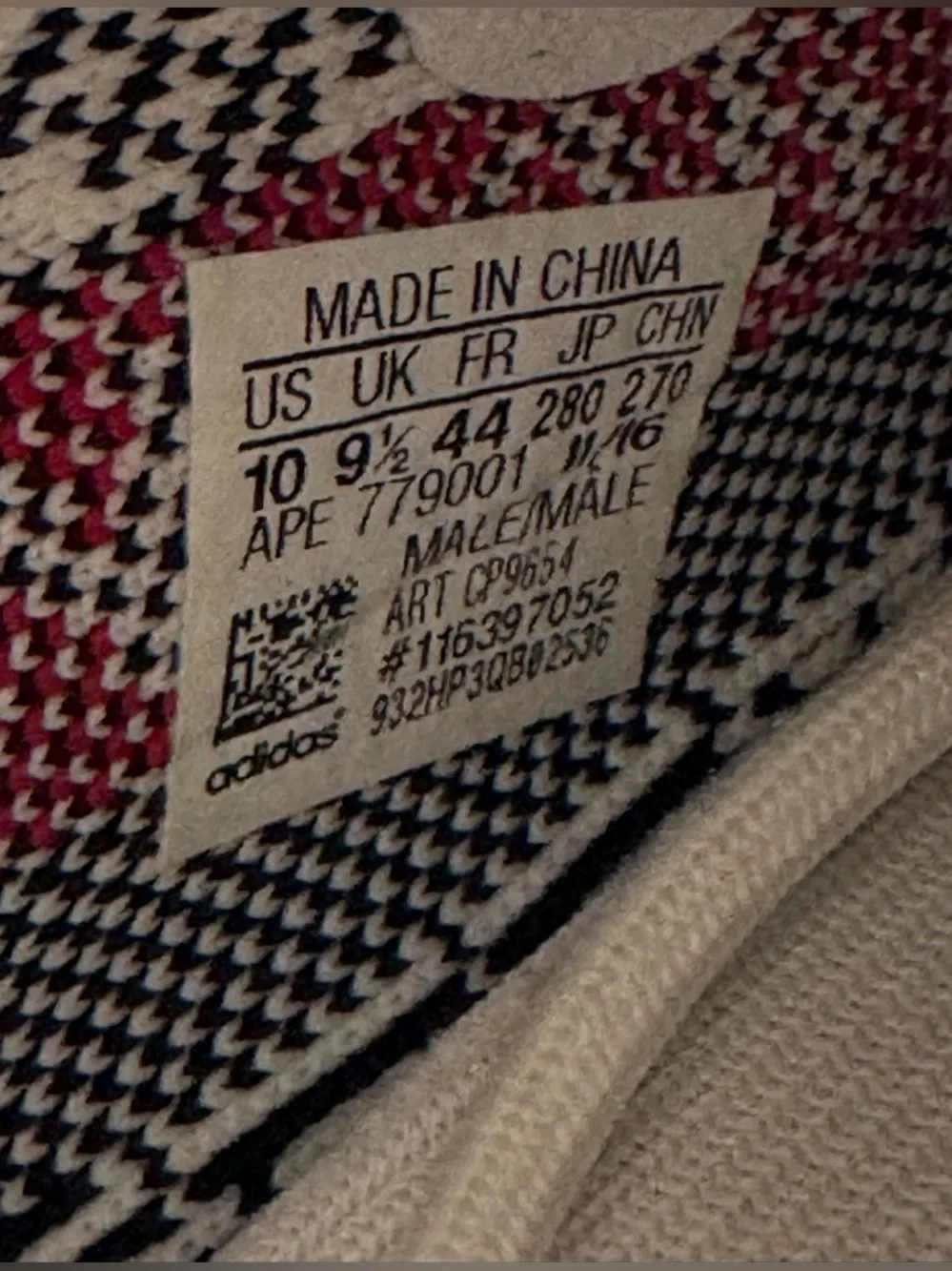 Yeezy Boost 350 V2‎ Zebra, Size 10